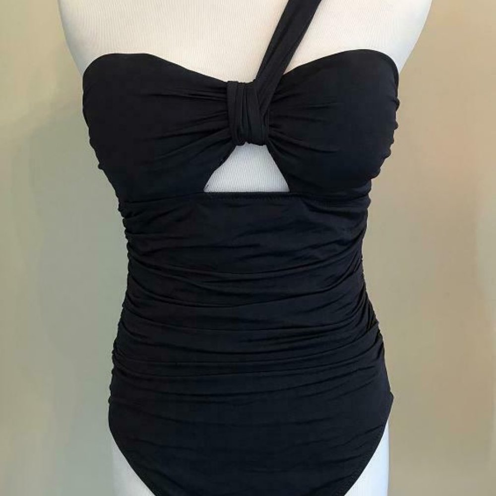 J.Crew $125 One Shoulder One-Piece Swimsuit G3411
